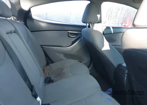 2013 Hyundai Elantra Gls из США, поврежденный, VIN 5NPDH4AE8DH442836